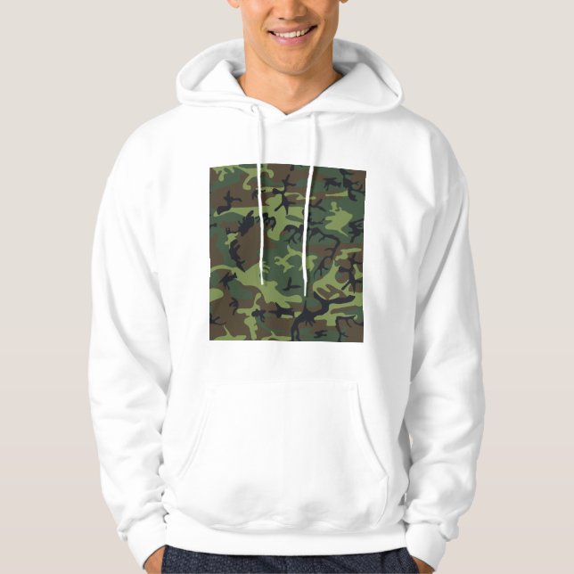 Woodland Camo Munkjacka (Framsida)