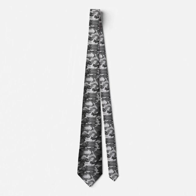 Woodland Camo Neck Tie Slips (Framsida)