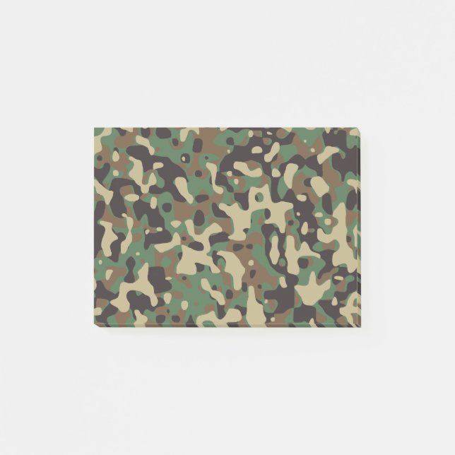 Woodland Camo Post-it Block (Framsida)