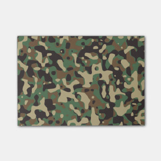Woodland Camo Post-it Block