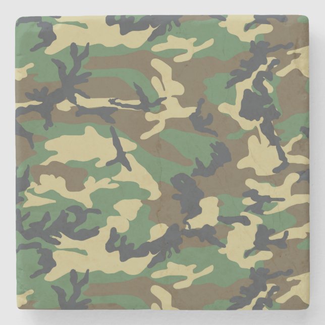 Woodland Camo Stenunderlägg (Framsidan)