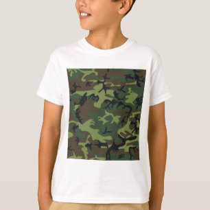 Woodland Camo T Shirt