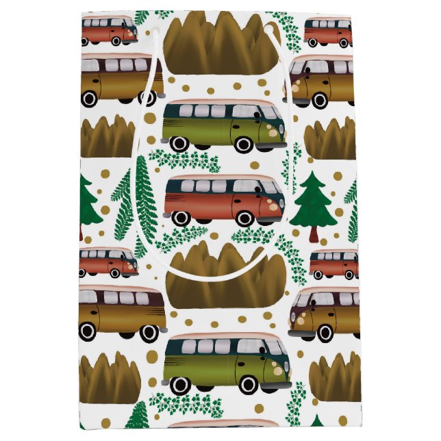 Woodland Camper Mönster (Framsidan)
