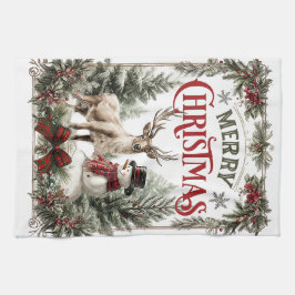 Woodland Cheer Holiday  Kökshandduk