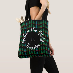 Woodland Children's Bok Inspired Diaper Bag Tote Tygkasse