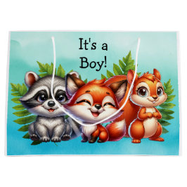 Woodland Creatures Boy's Baby Shower
