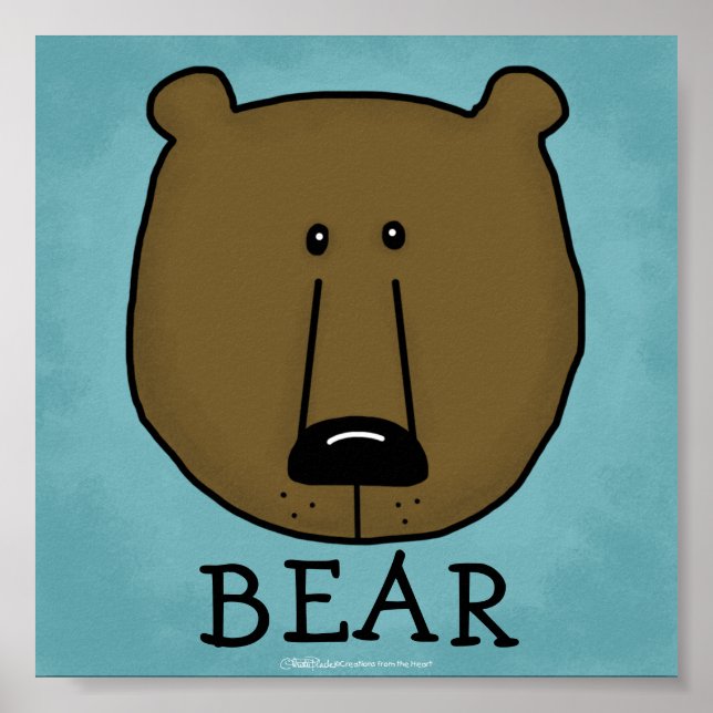 Woodland Critters-Best Forest Friends-Bear Poster (Framsidan)