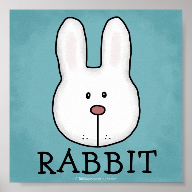 Woodland Critters-Best Forest Friends-Rabbit Poster (Framsidan)