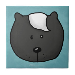 Woodland Critters-Best Forest Friends-Skunk Kakelplatta