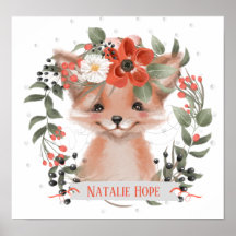 Woodland Cuties - Sweet Fox - Personalize