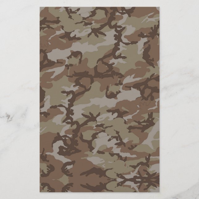 Woodland Desert MilitaryCamouflage (Framsida)