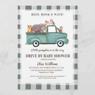 Woodland Drive by Baby Shower-inbjudan Inbjudningar