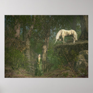 Woodland Encounter Poster