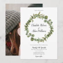 Woodland Eucalyptus Greenery Bröllop Photo