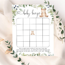 Woodland eucalyptus Little björnbjörn bingo-spel