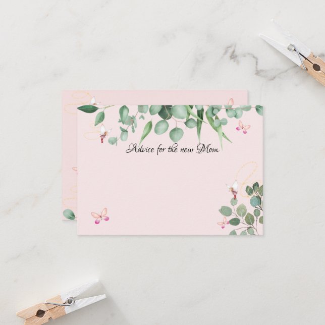 Woodland Fairy Adapter Inbjudningar (Fram/Back In Situ)