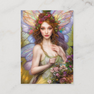 Woodland Fairy Fantasy Visitkort