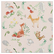 Woodland Fairytale Creatures Flicka Nursery