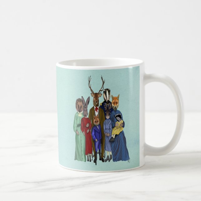 Woodland Family Kaffemugg (Höger)