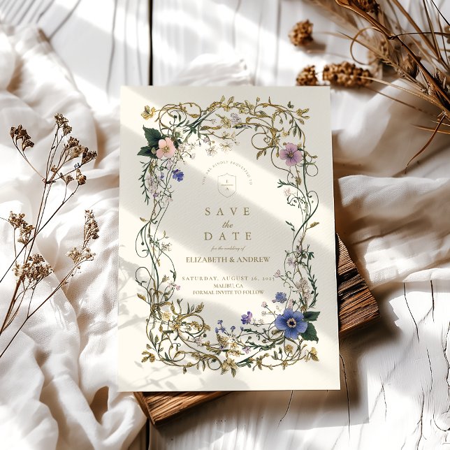 Woodland Fern Bröllop Spara Datumet (Skapare uppladdad)