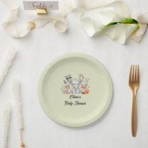 Woodland Forest Animals Rustic Greenery Party