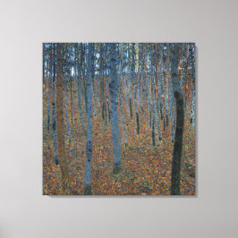 Woodland Forest Art Gustav Klimt-Beech Grove Canvastryck