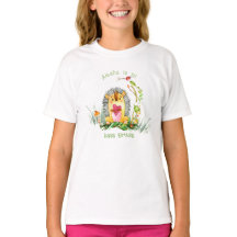Woodland Forest Hedgehog Cute Birthday