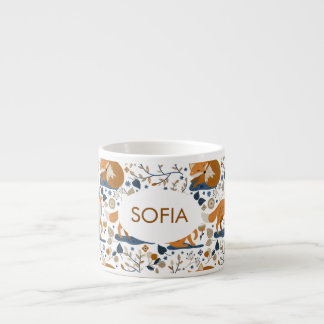 Woodland Fox Anpassningsbar Espresso Kopp Espressomugg