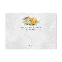 Woodland Fox Baby Shower Adapter