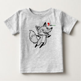 Woodland Fox Baby T-Shirt