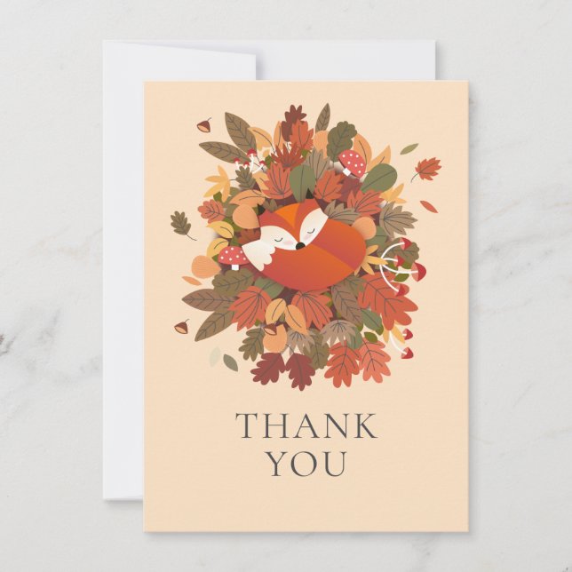 Woodland Fox Unge Tack (Framsida)