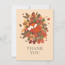 Woodland Fox Unge Tack Kort