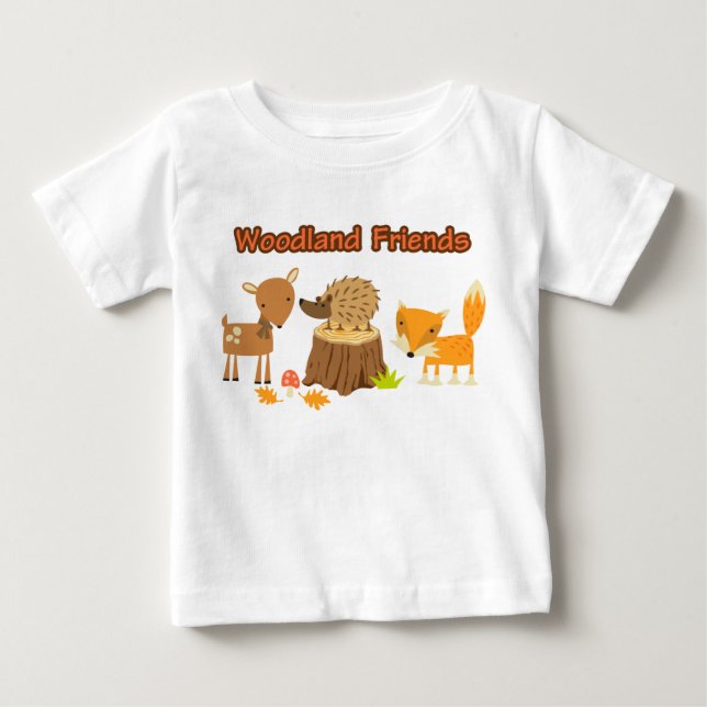 Woodland Friends T Shirt (Framsida)