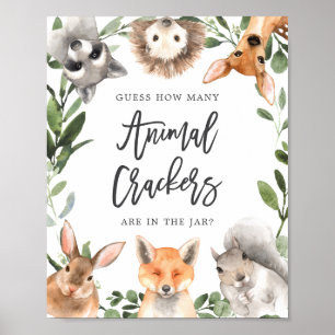 Woodland gissar hur många djurkrackningar som unde poster