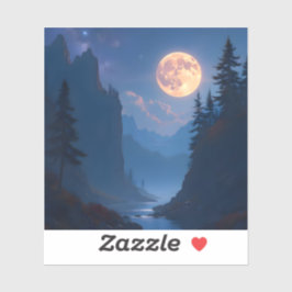 Woodland Glow - Square Vinyl Klistermärken