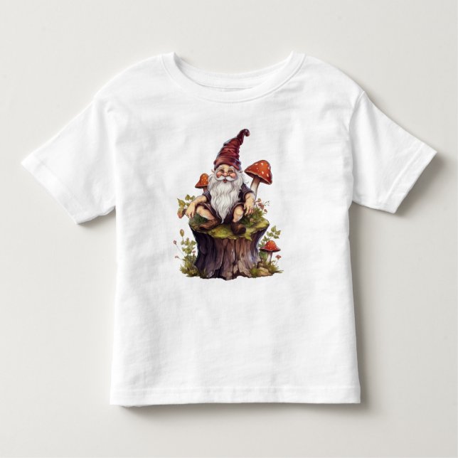 Woodland Gnome T Shirt (Framsida)