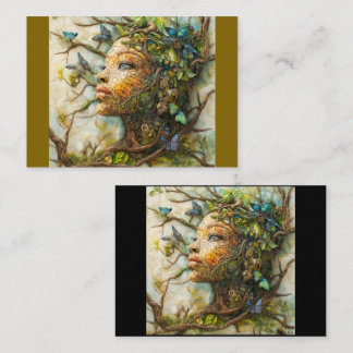 Woodland Goddess d Anteckningskort