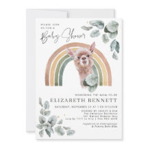 Woodland Greenery | Skogsdjur och regnbågar