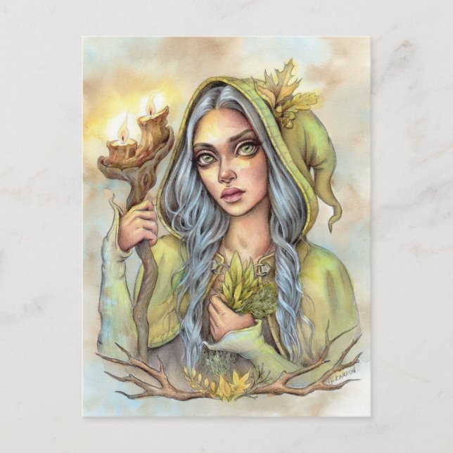 Woodland Healer Postcard Vykort (Framsida)