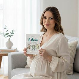 Woodland Hedgehog Baby Clothes A Boy To Adore Inbjudningar