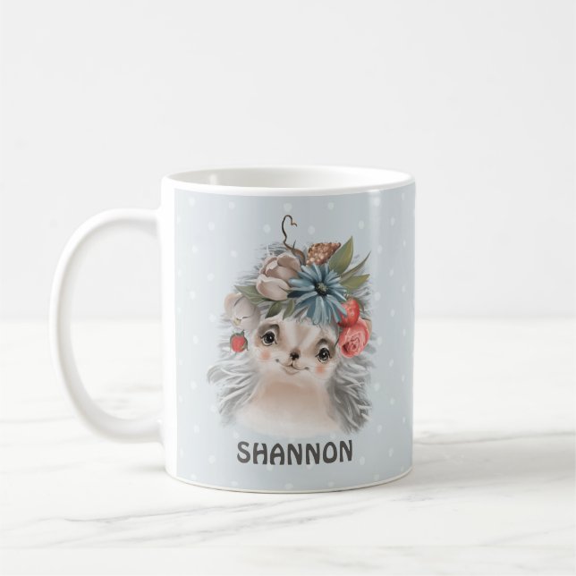 Woodland Hedgehog Kaffemugg (Vänster)