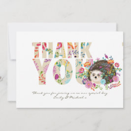 Woodland Hedgehog TACK Folk Flowers