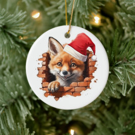 Woodland Helgdag Decor Julgransprydnad Keramik