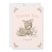 Woodland Hjort Boho Girl Baby Shower Tack