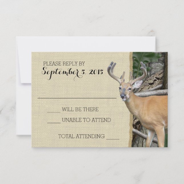 Woodland Hjort Camo Response OSA Kort (Framsida)