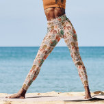 Woodland hjort mönster leggings<br><div class="desc">Detta förtjusande hjort utformar tillhör för vår SKOGSBRUKSINSAMLING. Den har vår ursprungliga handmålade illustration som skildrar den viskösa hjorten och elegant blommigt greenery träd. Originalteckningar av Caroline Bonne Müller</div>