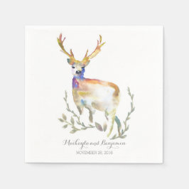 Woodland Hjort Rustic Pappersservett