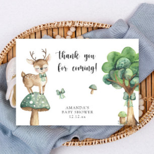 Woodland Hjort - tack Kort