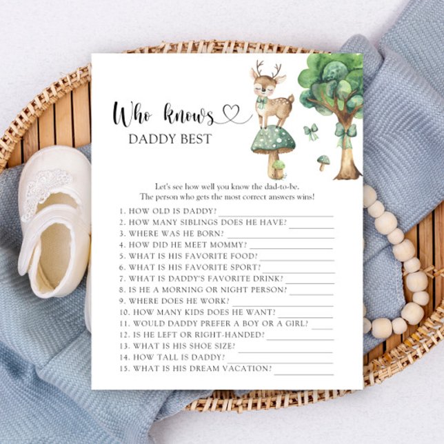 Woodland Hjort - Vem vet vad pappa spelar (Skapare uppladdad)