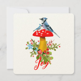 Woodland Joy Flat Helgdag Card